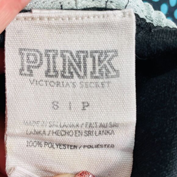 PINK Victorias Secret Athletic Shorts Multicolor Polka Dot Size Small - Picture 6 of 8